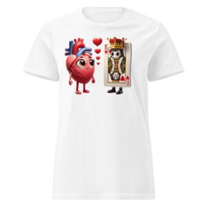 T-shirt Femme "Cœurs Amoureux" - Cadeau docteur