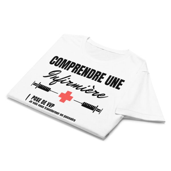 T-shirt Femme "Comprendre une Infirmière" - Le Décodeur du Jargon Médical 🏥👩‍⚕️ – Image 4