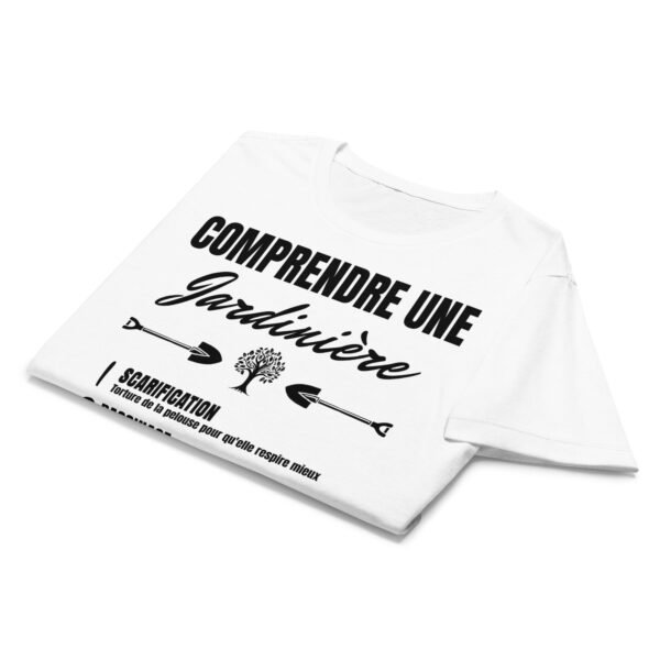 T-shirt Femme "Comprendre une Jardinière Paysagiste" - Le jargon décrypté 🌱 – Image 15