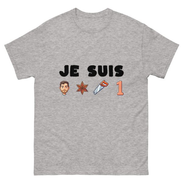 🔧 T-shirt “Je suis mécanicien” – Le t-shirt-rébus qui fait parler les passionnés de mécanique – Image 7