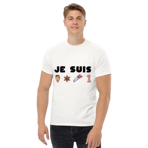 🔧 T-shirt “Je suis mécanicien” – Le t-shirt-rébus qui fait parler les passionnés de mécanique – Image 6