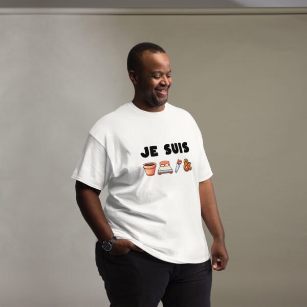👮‍♂️ T-shirt “Je suis Policier” – Le t-shirt-rébus qui rend hommage aux policiers… avec style – Image 6
