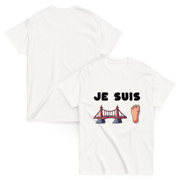 🔥 T-shirt “Je suis Pompier” – Le t-shirt rébus qui enflamme les casernes – Image 4