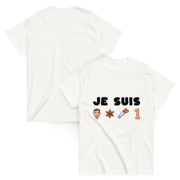 🔧 T-shirt “Je suis mécanicien” – Le t-shirt-rébus qui fait parler les passionnés de mécanique – Image 2