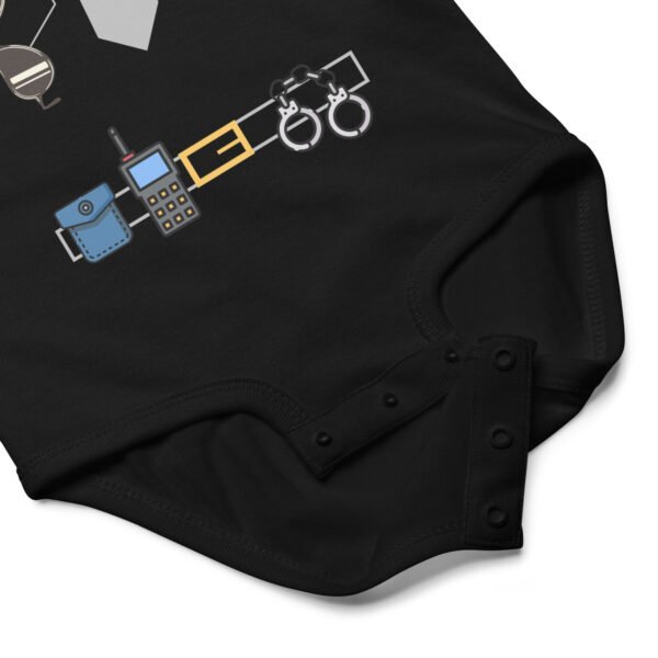👮‍♂️ Body bébé déguisement policier – Douceur, humour & fierté familiale – Image 2