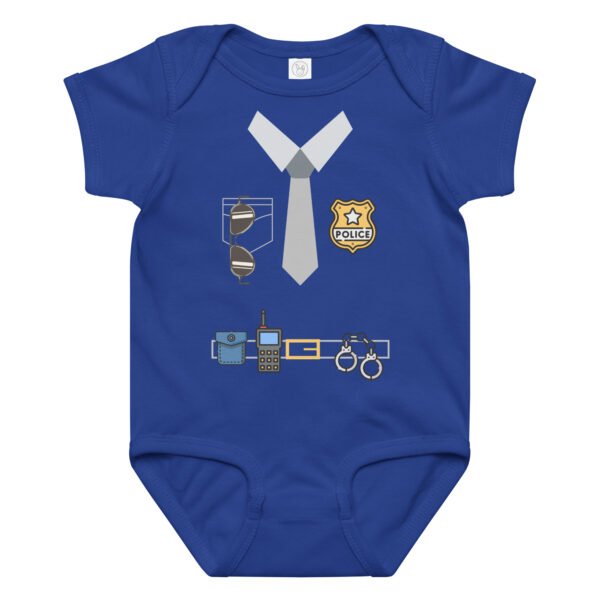 👮‍♂️ Body bébé déguisement policier – Douceur, humour & fierté familiale – Image 6