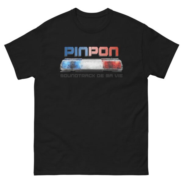 🚨 T-shirt « Pin-Pon : Soundtrack de ma vie » – L’hymne officieux des policiers – Image 8