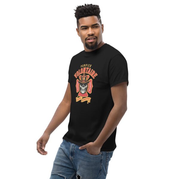 🔥 T-shirt « Pompier : Courage et Dévouement » – L’engagement sur la poitrine, le feu dans le regard – Image 4