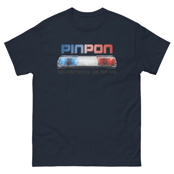 🚨 T-shirt « Pin-Pon : Soundtrack de ma vie » – L’hymne officieux des policiers – Image 9