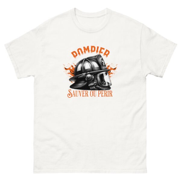T-shirt « Pompier : Sauver ou Périr » – Fierté et style assumé – Image 9