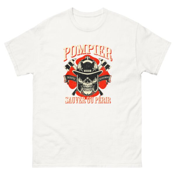 🔥 T-shirt « Pompier : Sauver ou Périr » – Plus qu'une devise... un cri d’honneur – Image 10