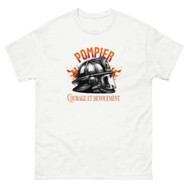 🔥 T-shirt « Pompier : Courage et Dévouement » – Le design qui porte vos valeurs – Image 10