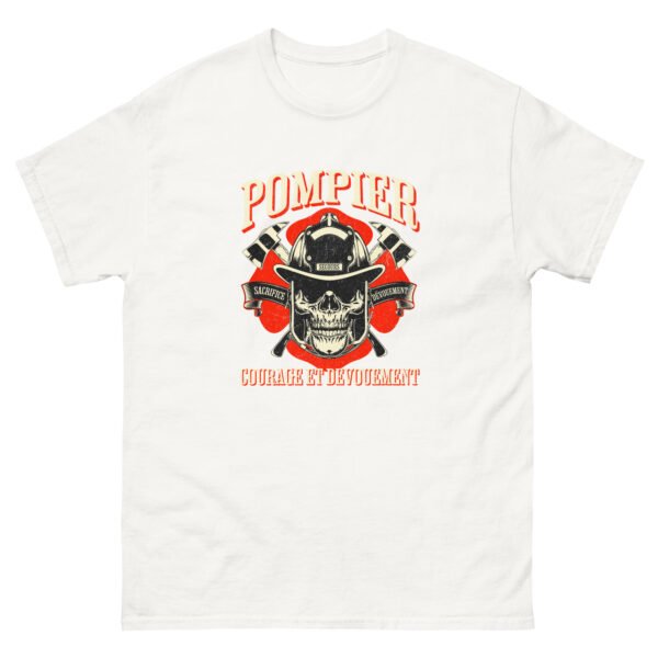 🔥 T-shirt « Pompier : Courage et Dévouement » – Le feu sacré, version textile – Image 10