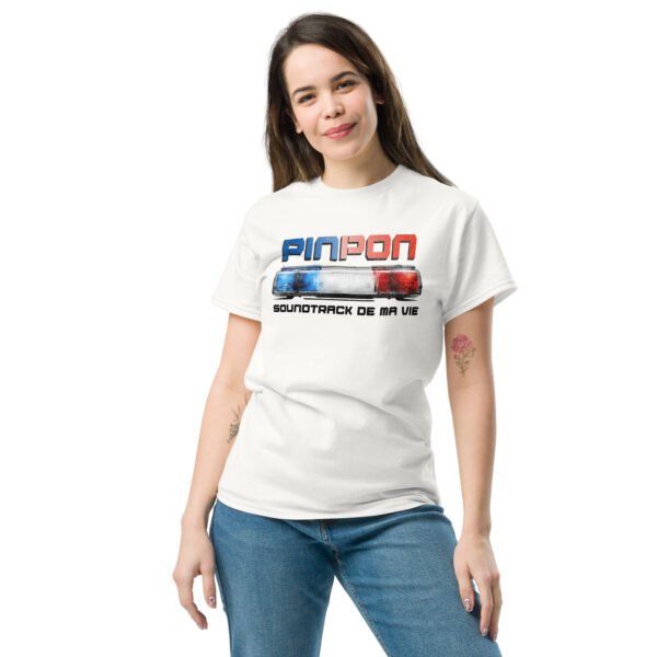 🚨 T-shirt « Pin-Pon : Soundtrack de ma vie » – L’hymne officieux des policiers – Image 5