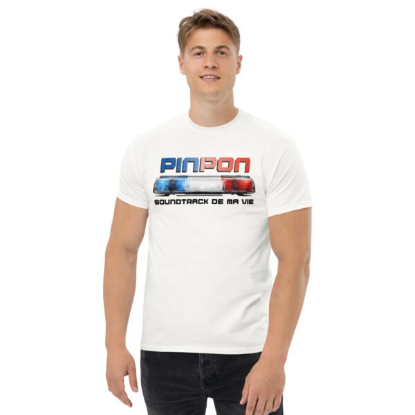 🚨 T-shirt « Pin-Pon : Soundtrack de ma vie » – L’hymne officieux des policiers – Image 7