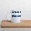 ☕ Mug Policier « Larmes de criminels » – Cadeau humour pour les forces de l'ordre