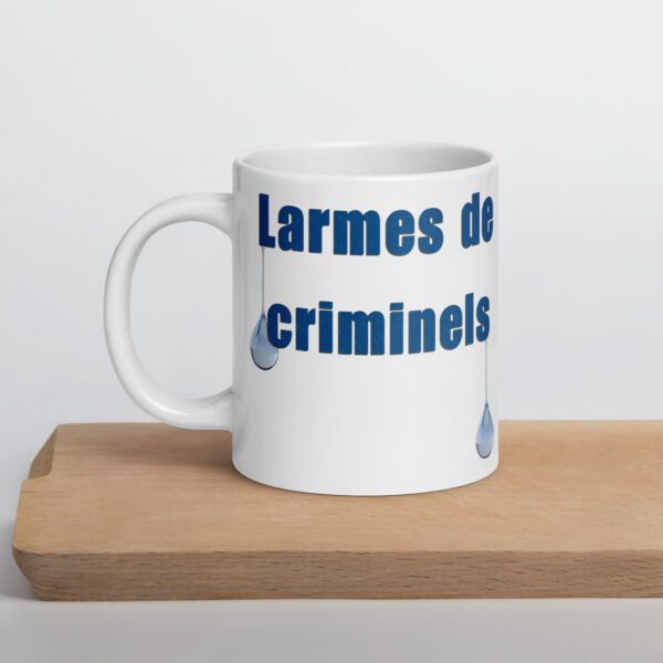 ☕ Mug Policier « Larmes de criminels » – Cadeau humour pour les forces de l'ordre – Image 9