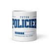 🚓 Mug « Futur Policier – Préparation en cours » – cadeau pour étudiant des forces de l'ordre