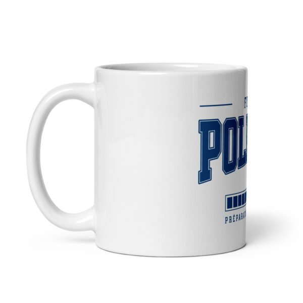 🚓 Mug « Futur Policier – Préparation en cours » – cadeau pour étudiant des forces de l'ordre – Image 3