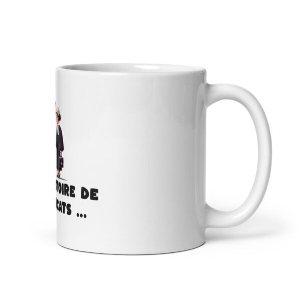 🥑 Mug “C’est l’histoire de deux avocats…” – Un cadeau à double sens pour les pros du barreau (et les fans de guacamole) – Image 8