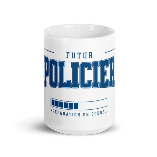 🚓 Mug « Futur Policier – Préparation en cours » – cadeau pour étudiant des forces de l'ordre – Image 6
