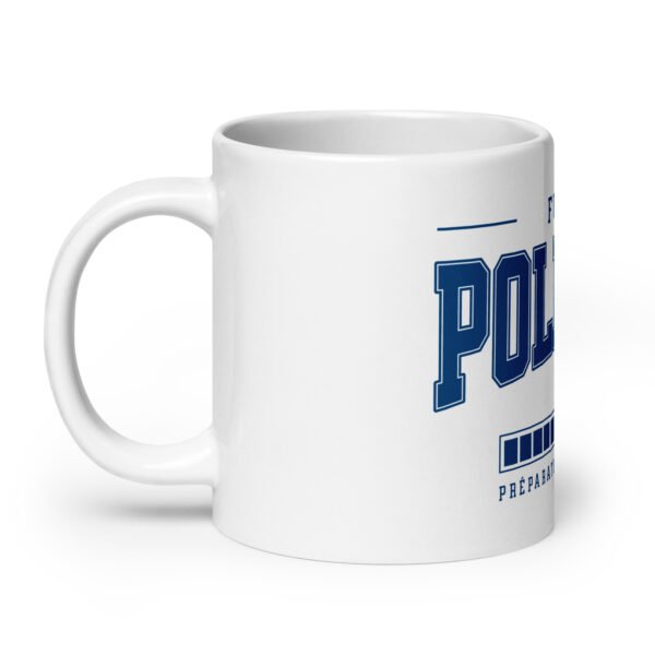 🚓 Mug « Futur Policier – Préparation en cours » – cadeau pour étudiant des forces de l'ordre – Image 8