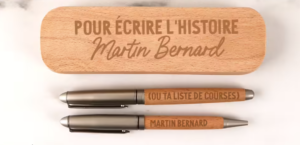 un set de stylo personnalisable