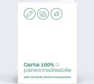 image d'une carte de remerciement géante